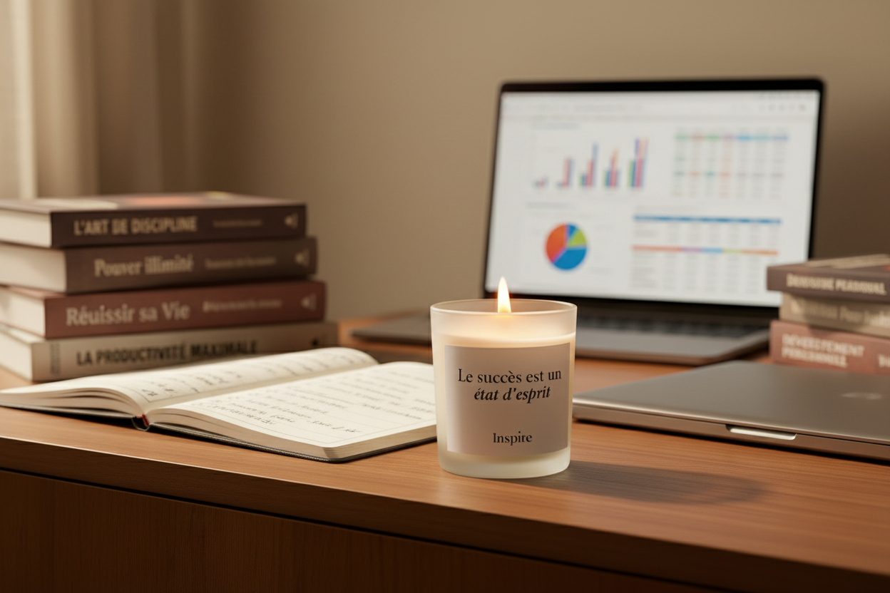 Bougie - Le succès est un état d'esprit