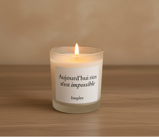Bougie - Aujourd'hui rien n'est impossible